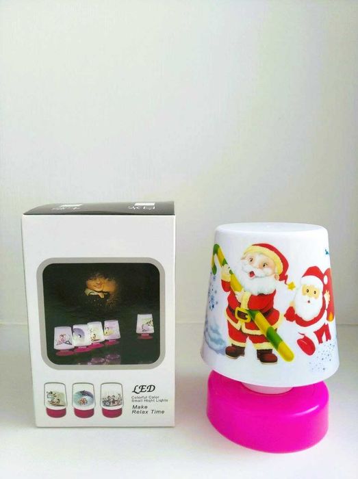 светильник работает от батареек новый в упаковке