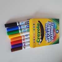 Фломастери товсті 8 штук Crayola Ultra Clean Classic Washable Markers