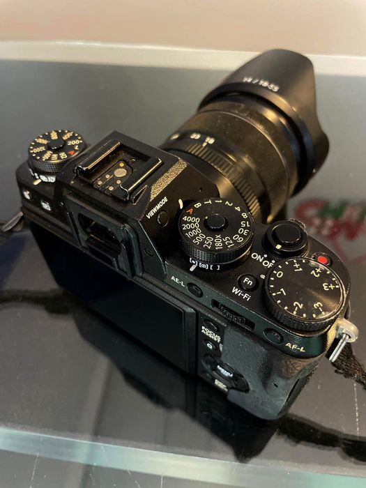 Fuji filme XT_1 como nova  objetiva 18-55 2.8    e flash EF x 8