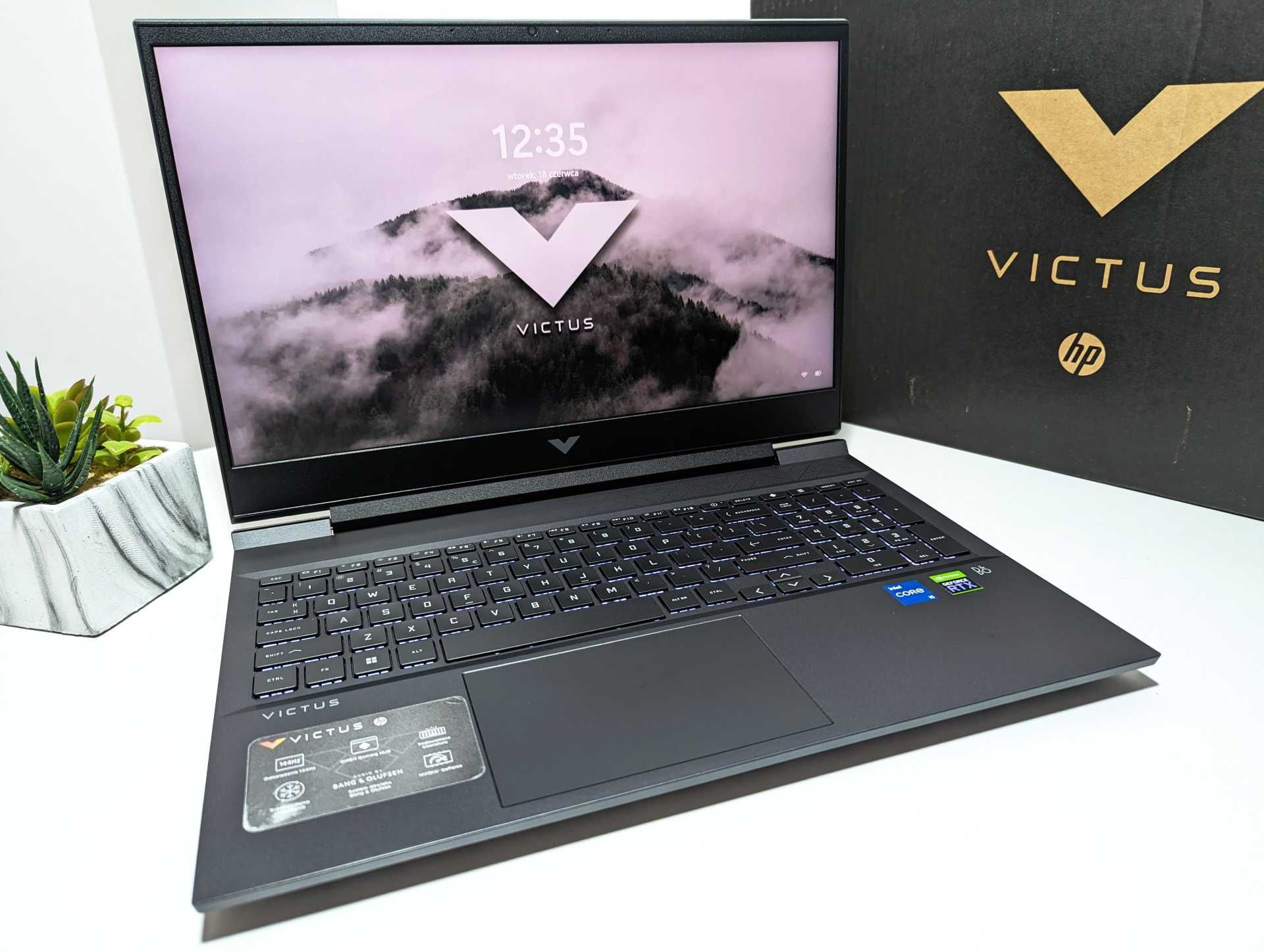 LAPTOP GAMINGOWY HP Victus 16 cali RTX 3060 i7-12700H 144hz