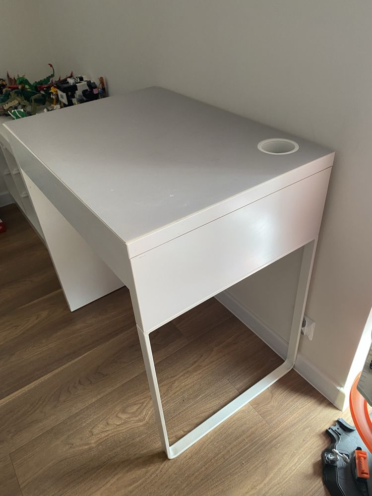 Biurko ikea micke + plus mata