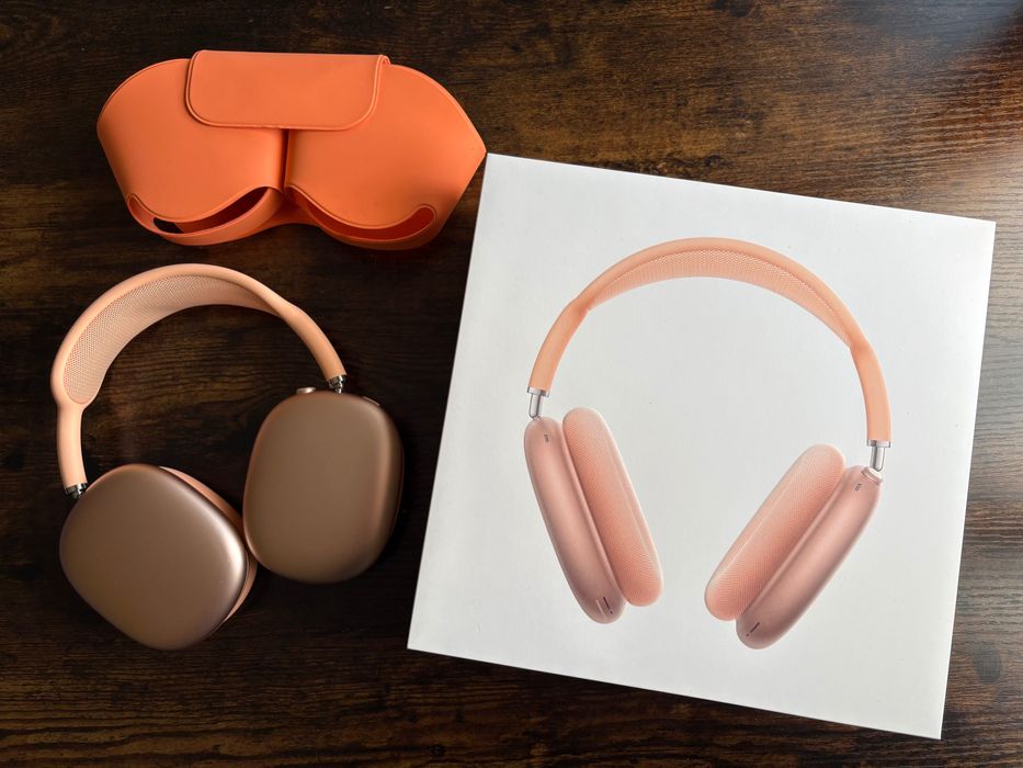 Apple AirPods Max ORIGINAIS (USB-C) na cor laranja