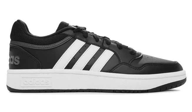 Adidas Buty Hoops 3.0 Low Classic Vintage Black/White roz. 43 1/3