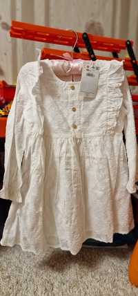 Нова біла сукня 3 роки 98 см reserved