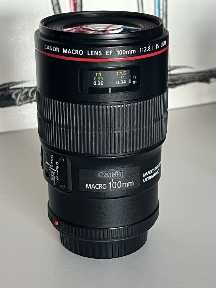 Objectiva Canon EF 100mm F2.8 L macro