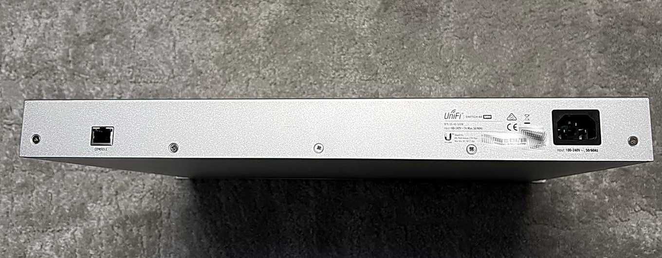 Ubiquiti UniFi Switch US-48-500W Коммутатор 48 портов с PoE Б/У