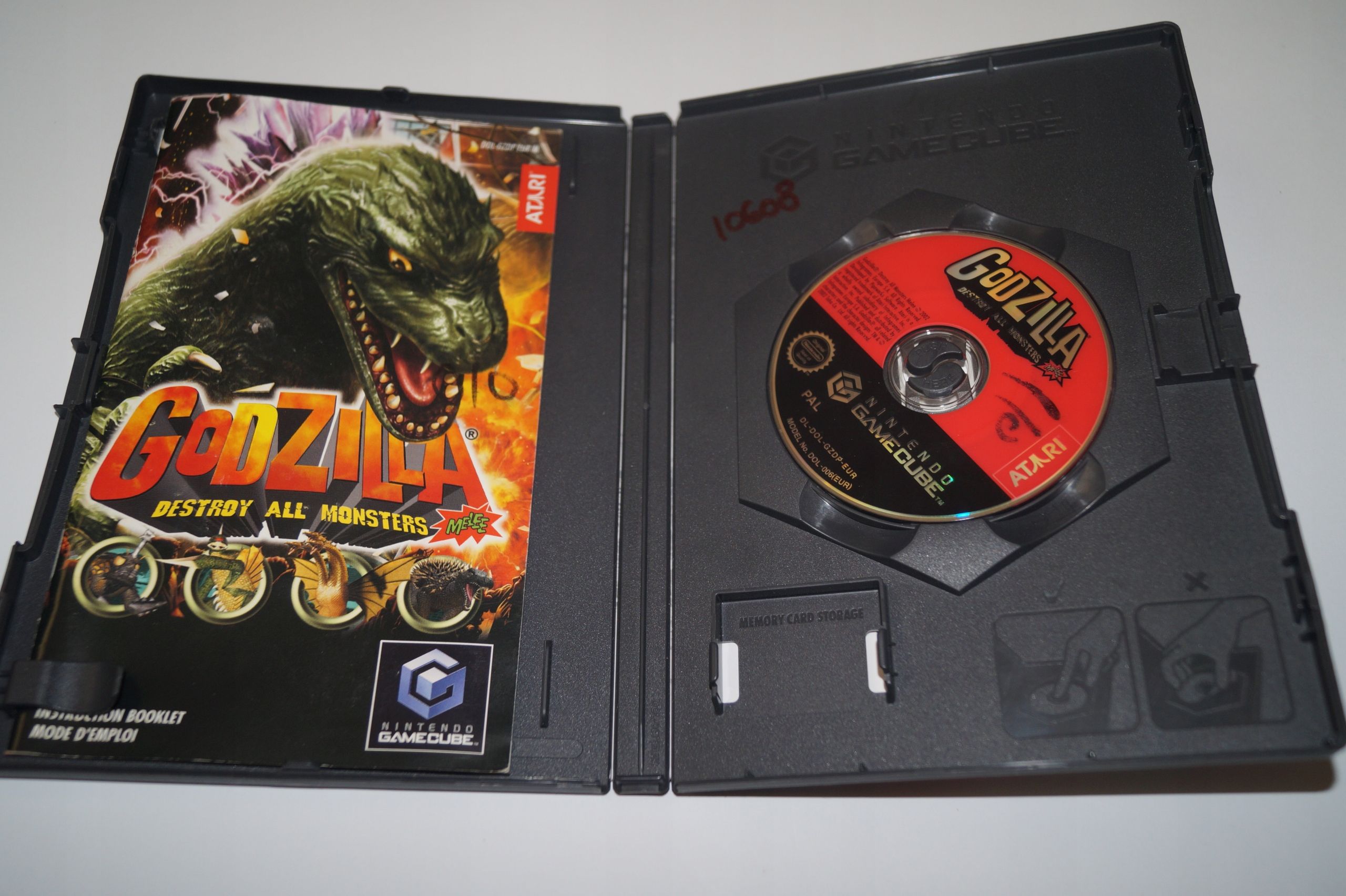 Gra Godzilla Destroy All Monsters Melee Nintendo Gamecube