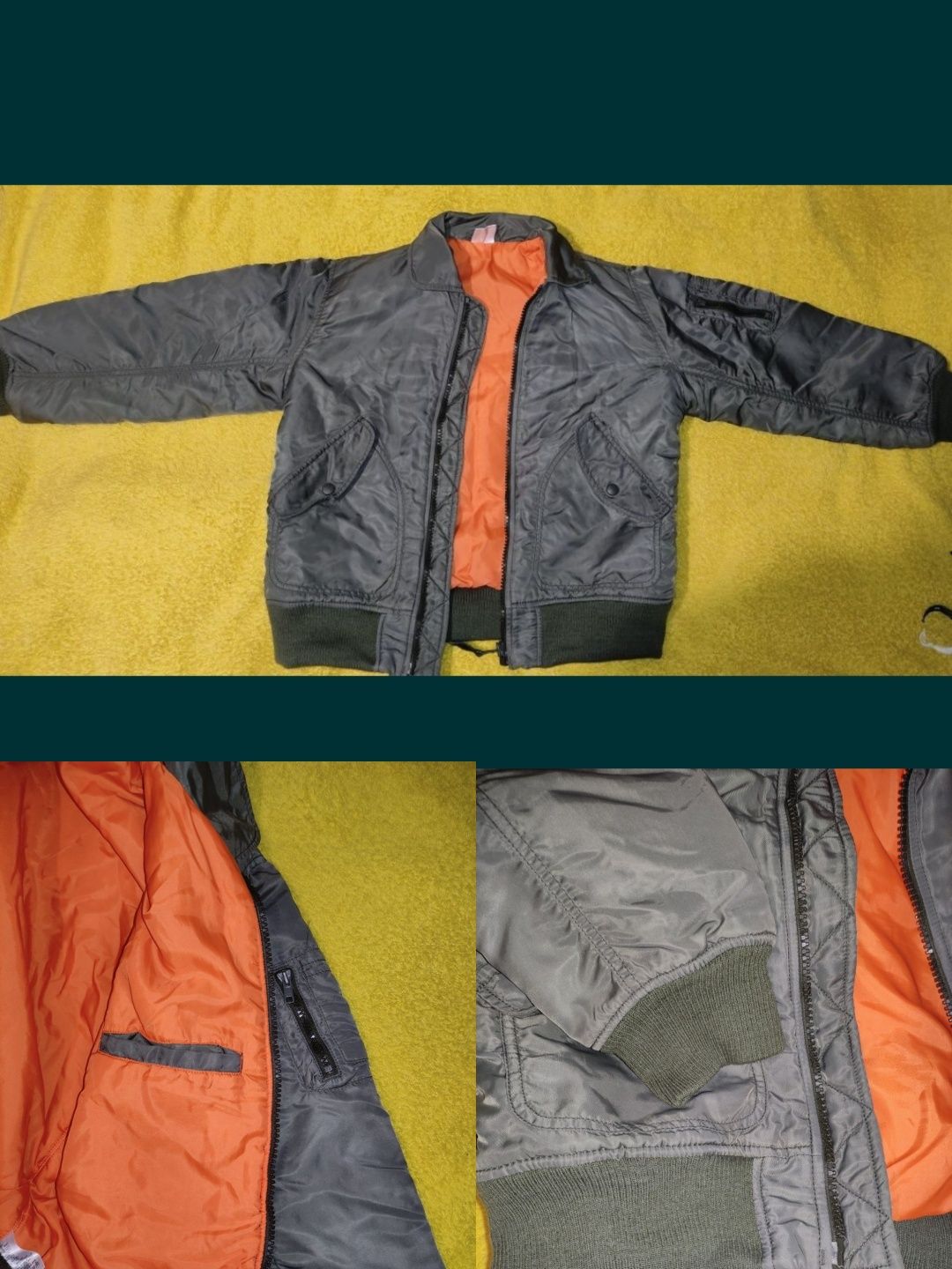 Бомбер Fred Perry Куртка-бомбер детская, куртка зимняя, спортивный ко