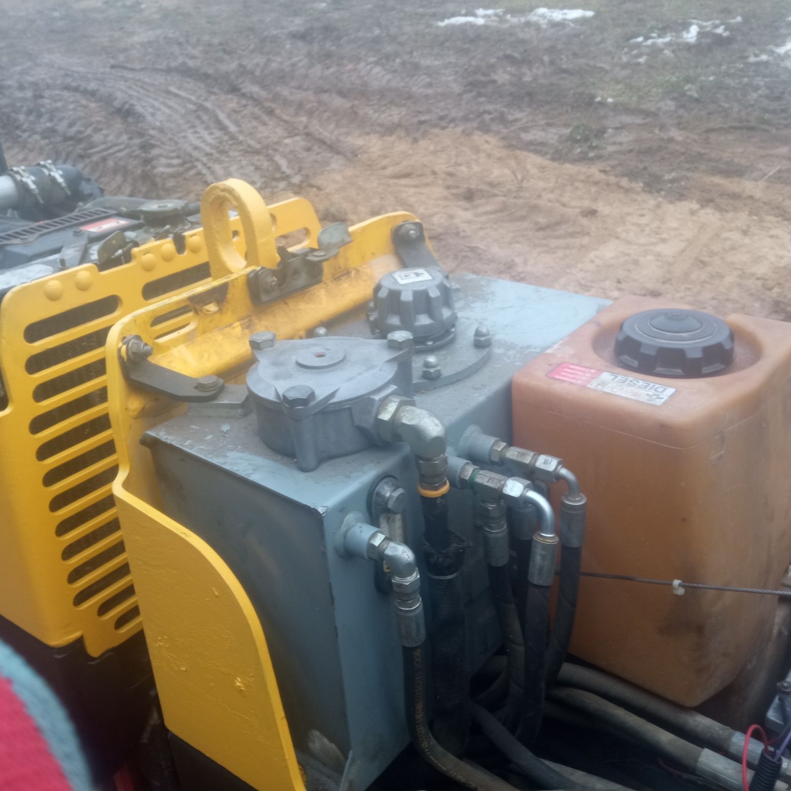 Walec okołowany Wacker rt 82