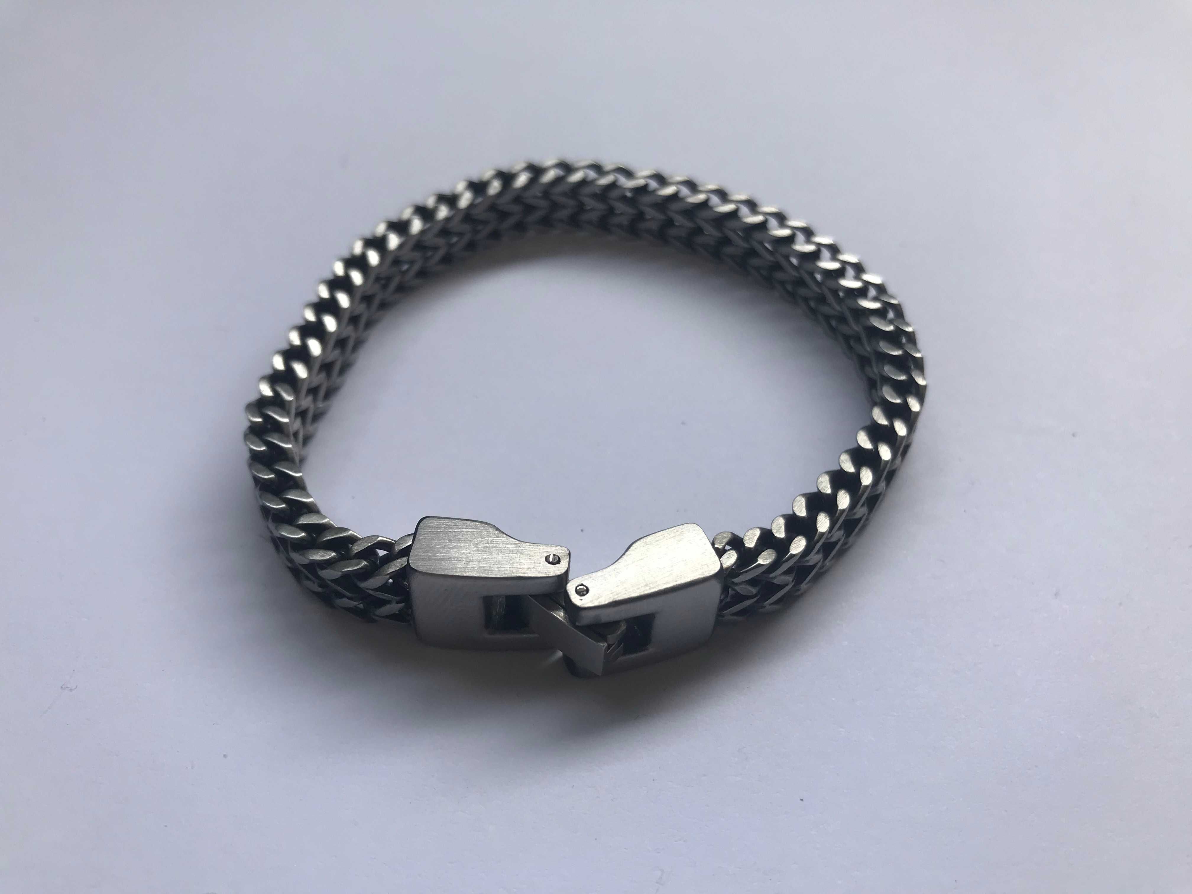 Мужской браслет в стиле Double Weave