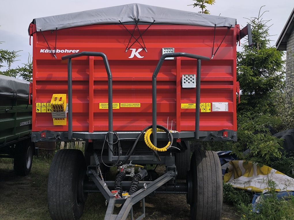 Przyczepa rolnicza Kassbohrer DMC18000kg po odbudowie Umowa kupno sp
