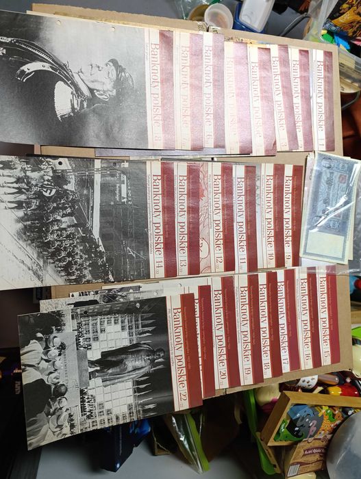 Banknoty polskie - Niezwykła historia kraju i pieniądza - komplet 22
