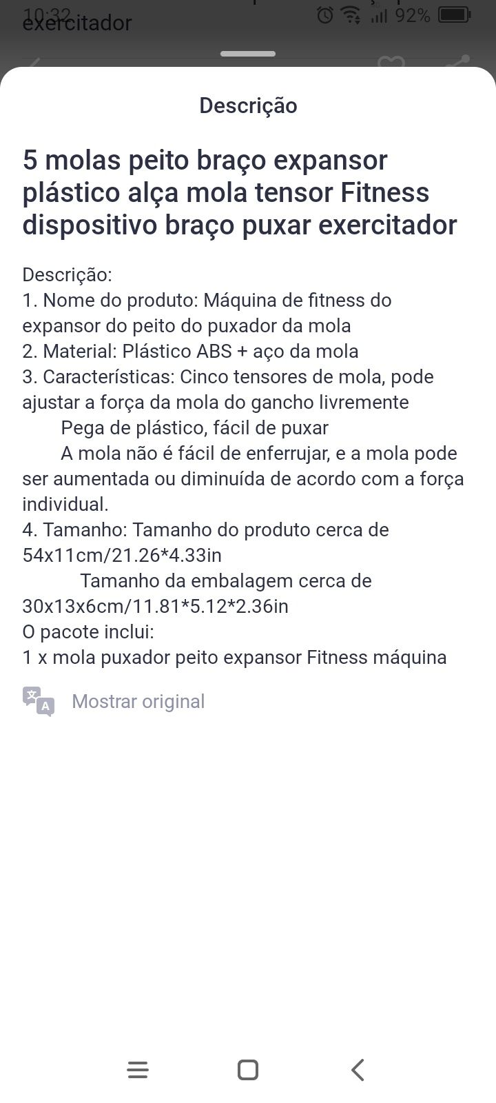 Máquina de fitness para braços