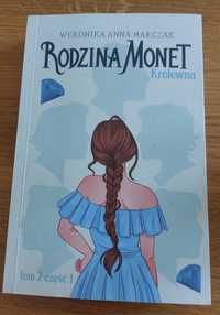 Książka Rodzina Monet "Krolewna" tom 2 cześć 1