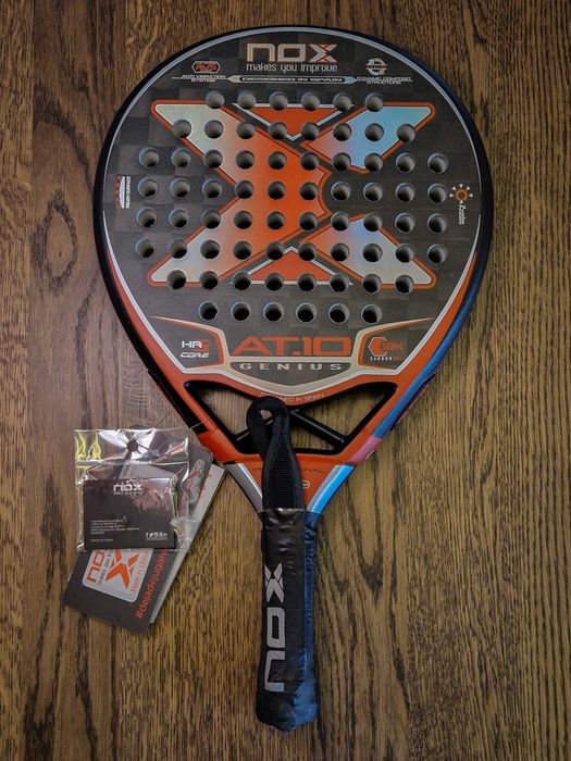 Ракетка для паделу NOX AT 10 Genius 18k Limited Edition Augustin Tapia