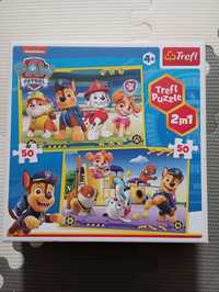 Puzzle Trefl Psi Patrol dwie ukladanki