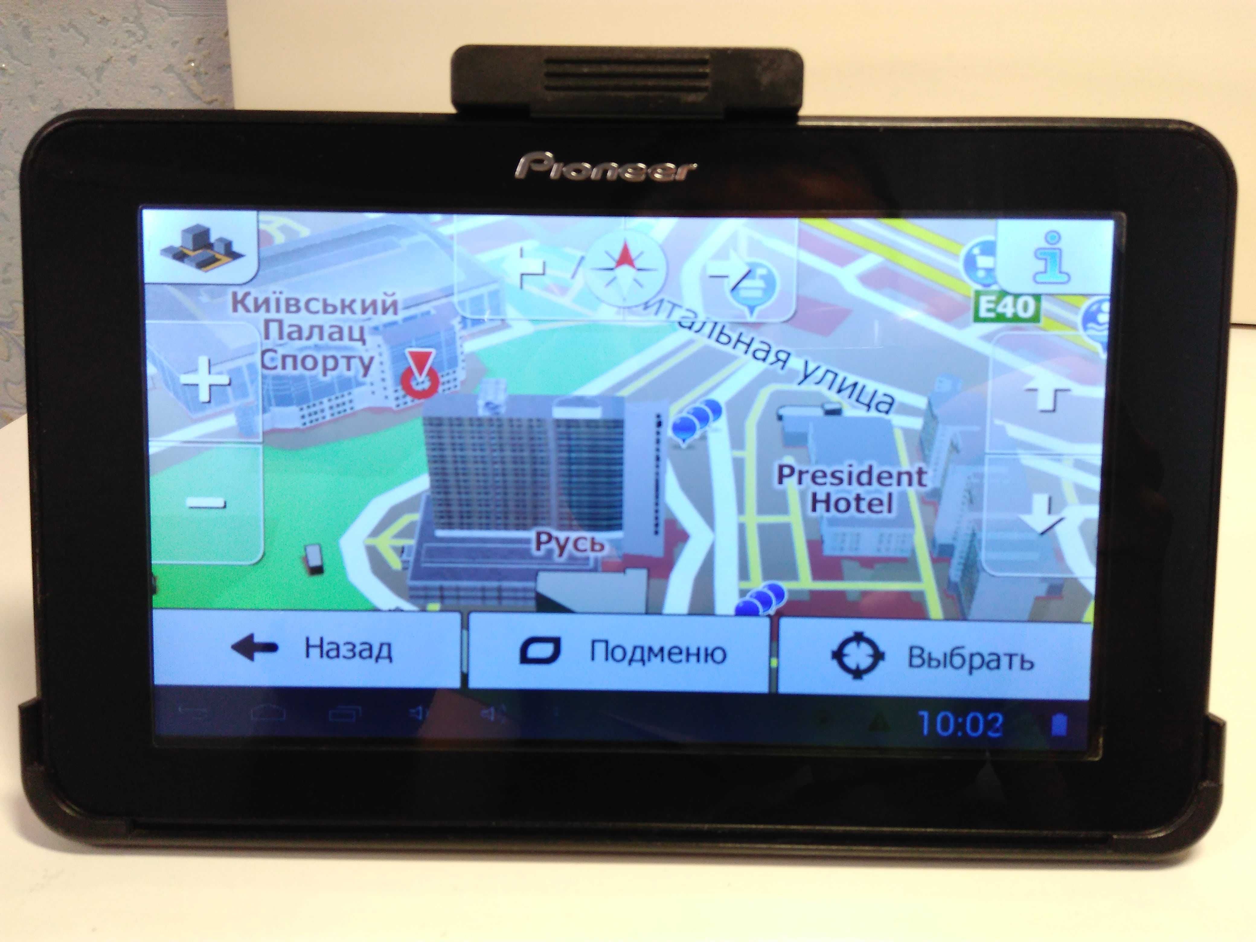 TIR 2025 Вантажний GPS навігатор Pioneer 7 '' HD, Android! + Wi-Fi!