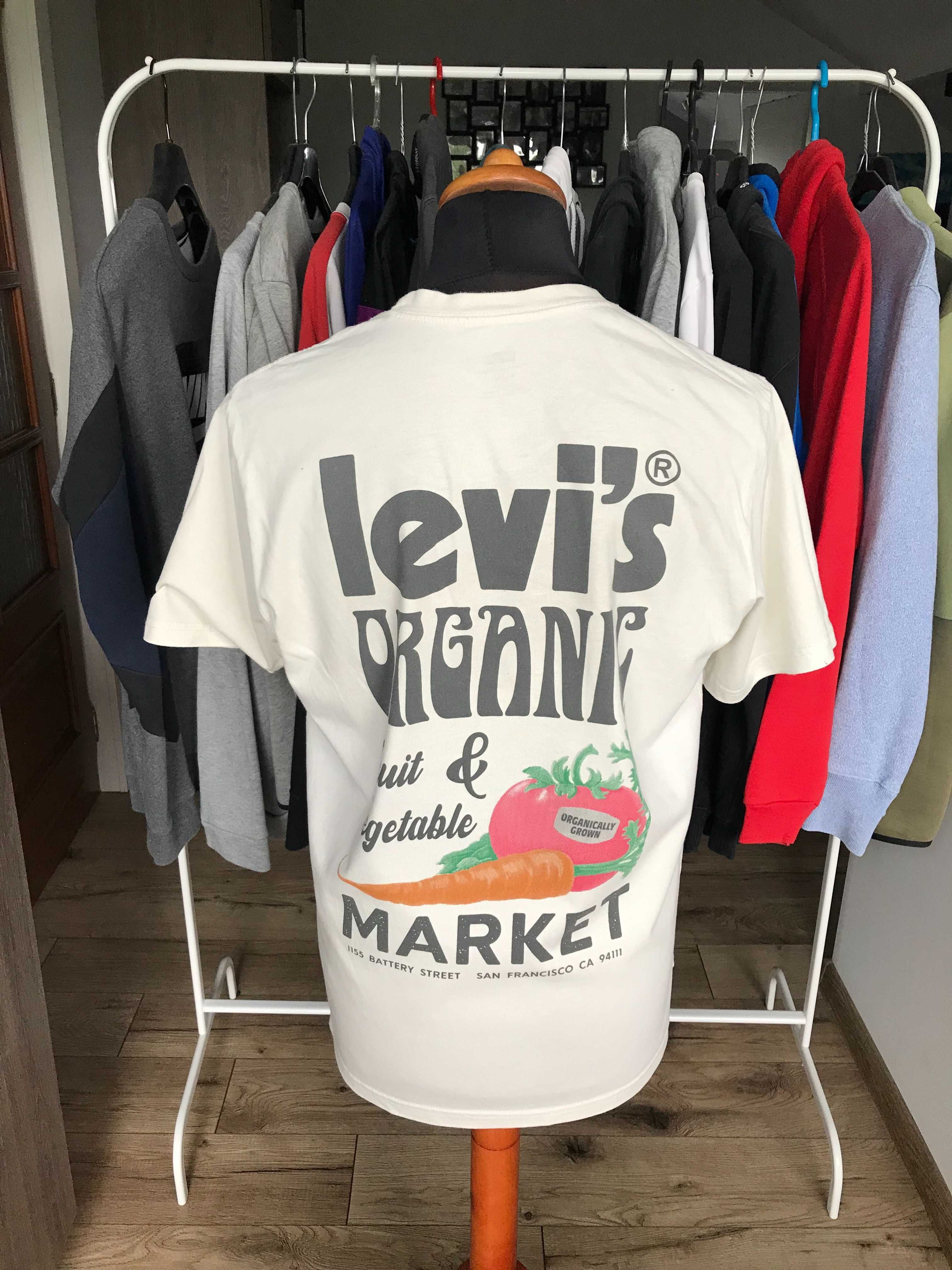 Koszulka Levi's Organic Market San Francisco USA rozm.  M