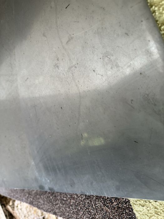 Blacha kwasoodporna nierdzewna 2 m x 1 m – bardzo dobry stan