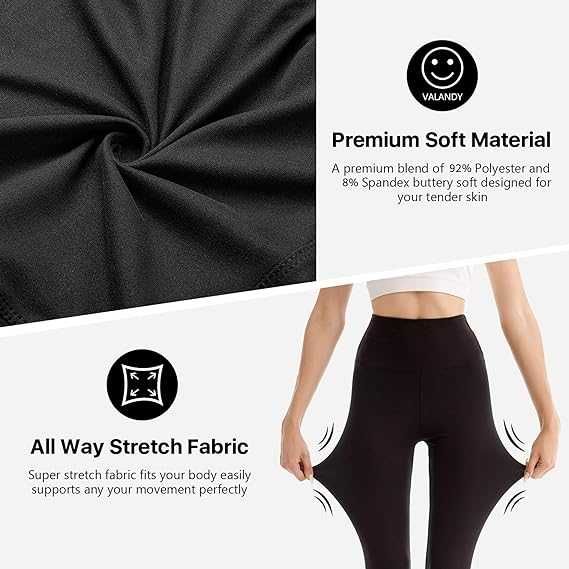 Nowe legginsy damskie czarne /spodnie /modelujące / M !542!
