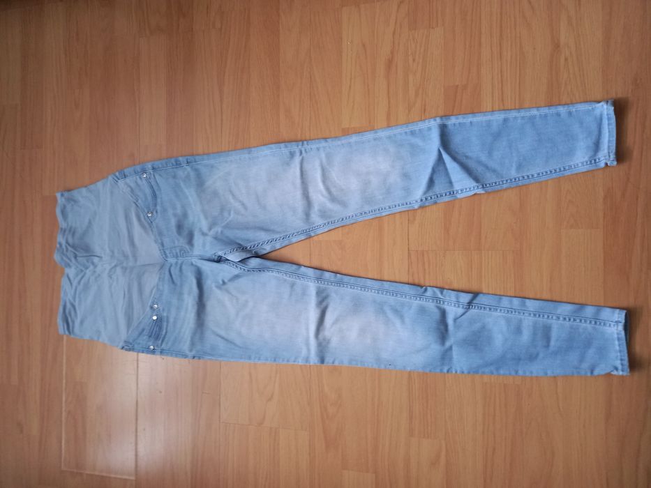 Spodnie ciążowe jeans H&M MAMA r. M Super skinny