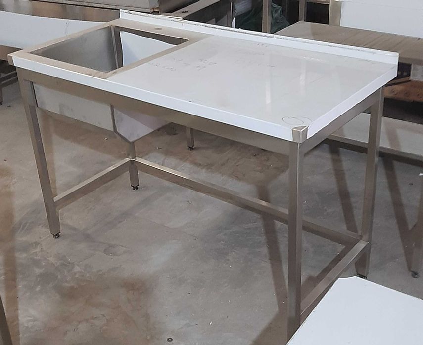 Стіл Мийка Нержавійка, Полиця Нержавіюча, Мойка, Стол Нержавейка, Зонт