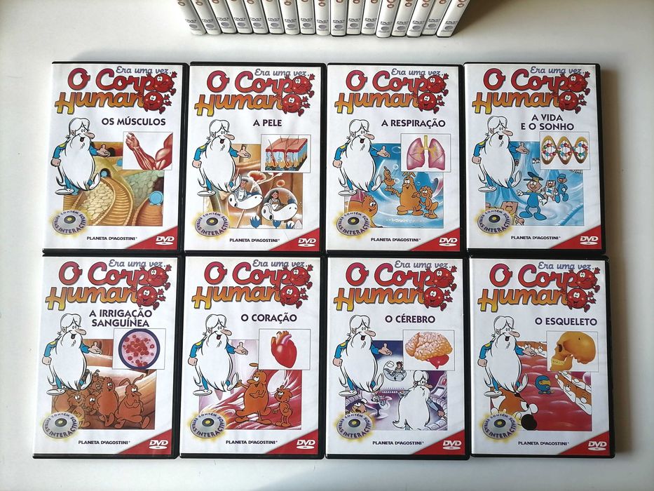 Dvds Era uma vez o corpo humano Desenhos Animados