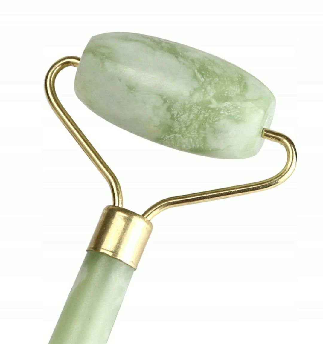 Wałek jadeitowy do masażu zielony roller z jadeitu kamień młodości