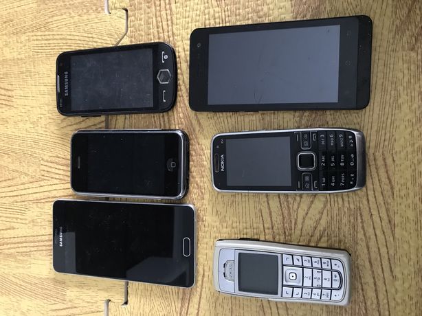 Telefones para peças iphone Samsung Nokia