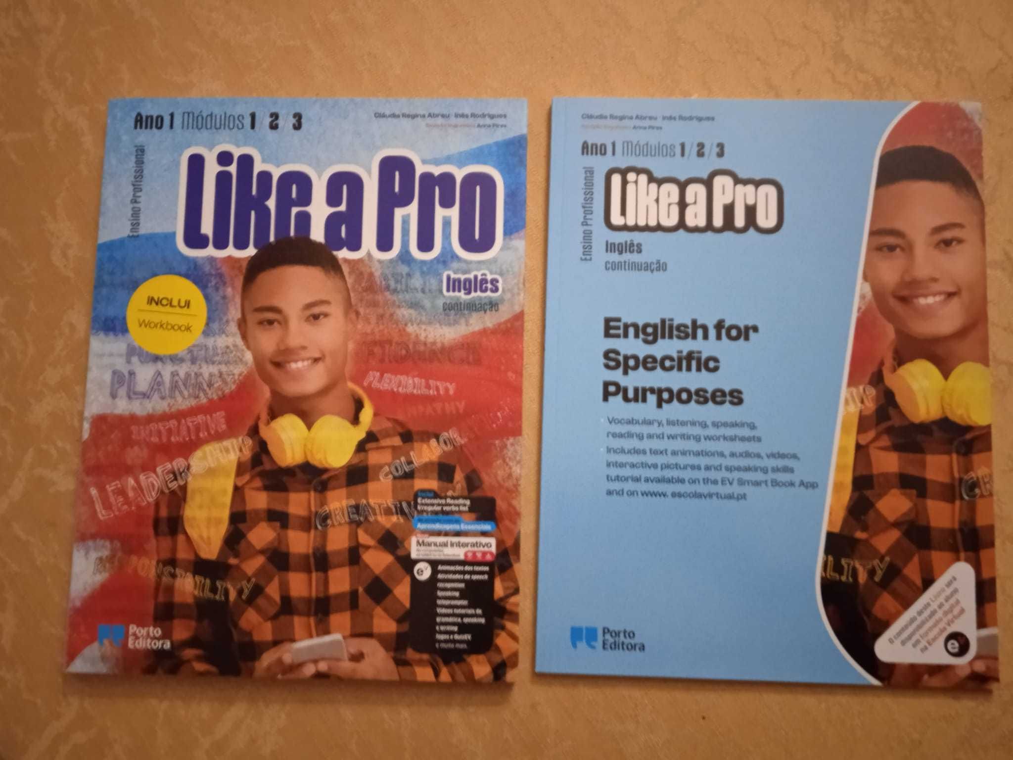 Like a Pro  - Módulos 1, 2 e 3 (Ano 1) - Versão Professor - Novos
