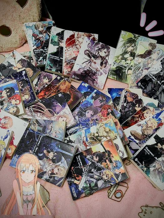 Sword Art Online Light Novel tomy 1–23 + Progressive 1–4