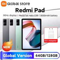 Новые планшеты Redmi Pad 3/64Gb, 90Hz, Global Version 8000mAh