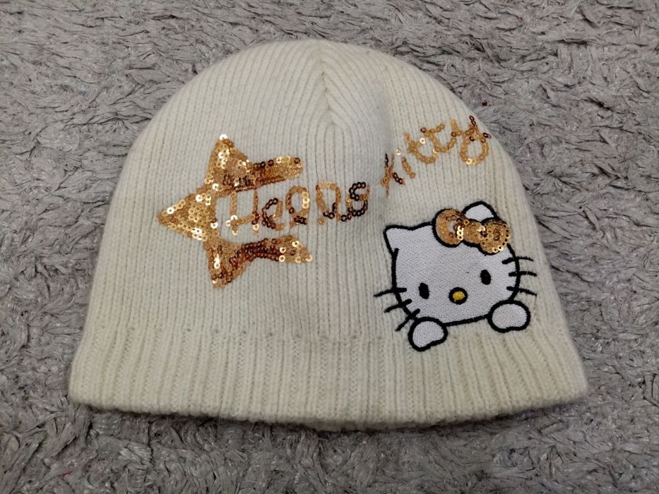 Kurtka 110-116, bezrękawnik-futerko, czapka