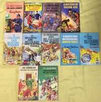 Antigos livros enid blyton colecção 4 torres, mistério e as gémeas