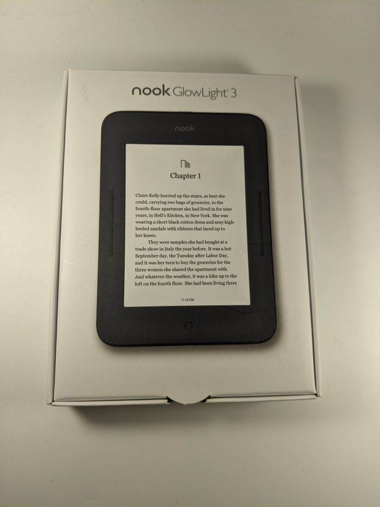 НОВА всі формати 6" Nook GlowLight 3 книга з теплою підсвіткою