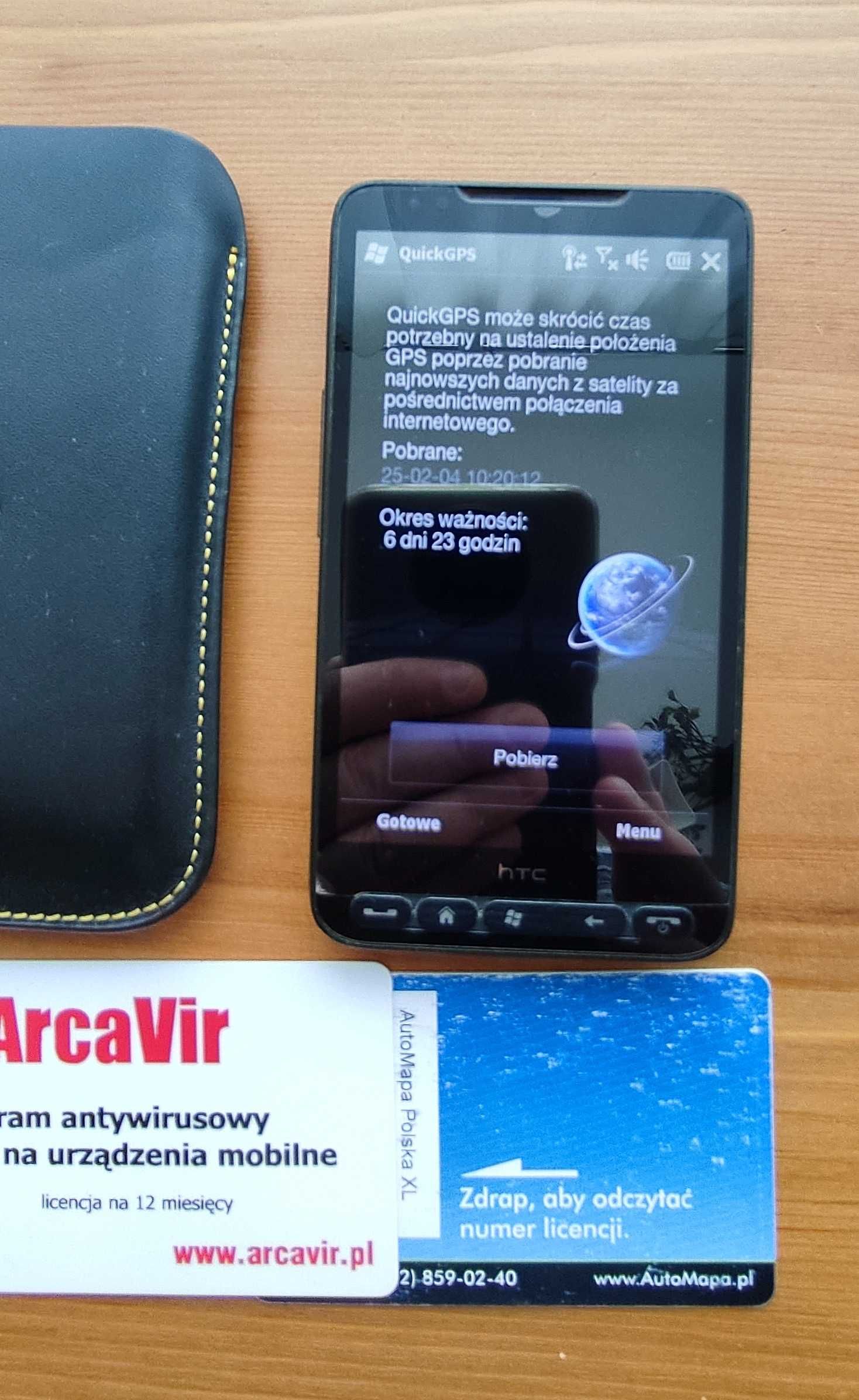 HTC HD2 - pełny zestaw z salonu Orange + GRATIS Samsung GT-I9060