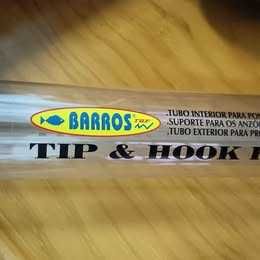 2 tubos interiores para ponteiras das canas de barco *