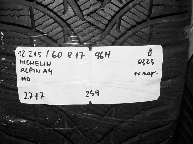 215 / 60R17 Michelin Alpin A4 96H MO  1шт