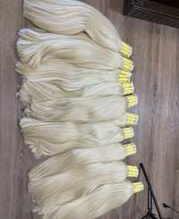 Волосы для наращивания блонд в нсличии опт розница лучшие цены