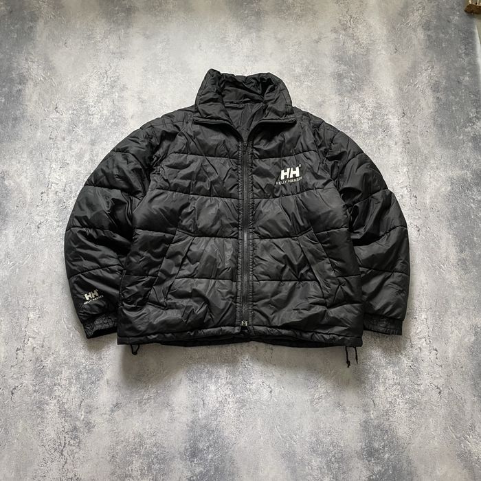 Пуховик куртка helly hansen puffer black jacket x nike