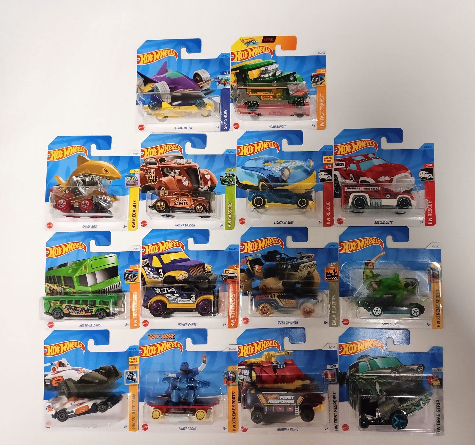 Hotwheels mainline, spec series