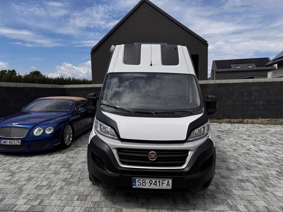 Fiat Ducato  KamperVan 2017r nowa zabudowa największy L4H3 2,3JTD z Euro6 ZAMIANA