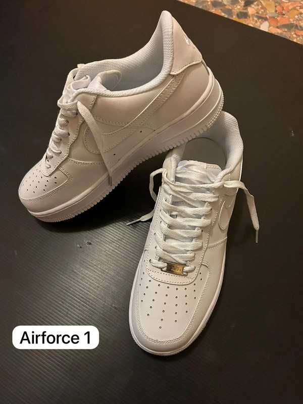 Buty damskie Trampki NikeAirForce1Biały r.43