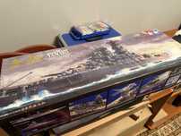 Model superpancernika Yamato 1:350 plus elementy fototrawione Tamiya