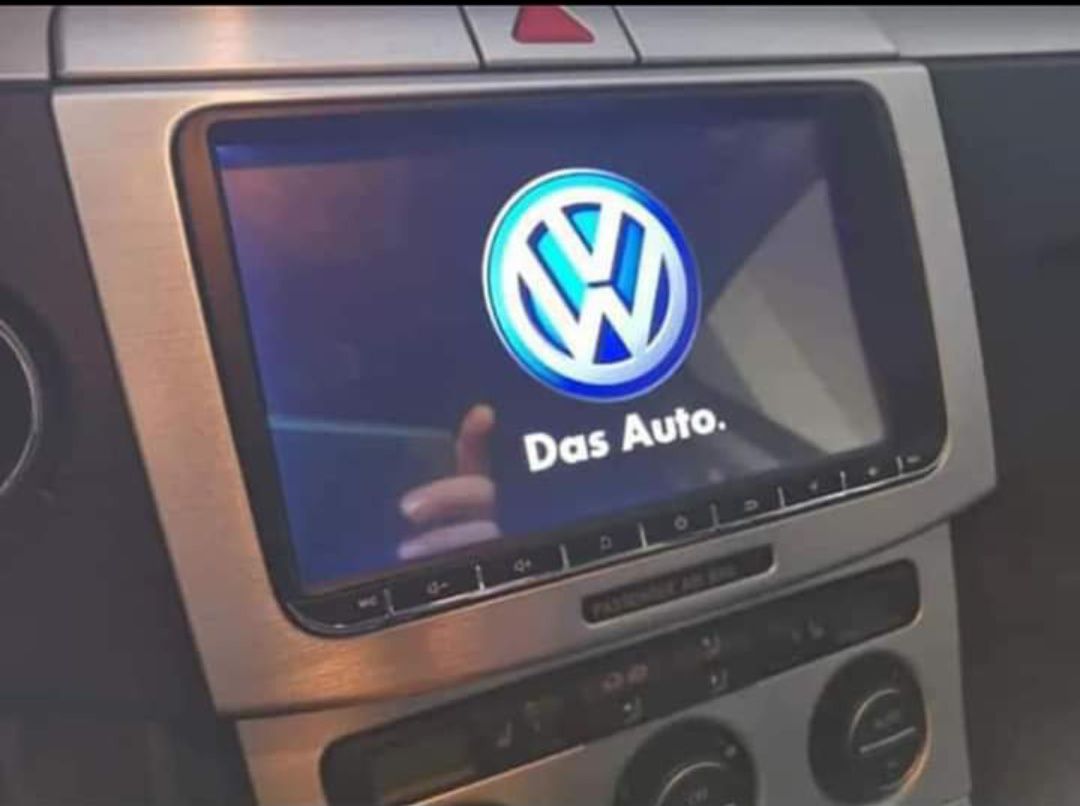 Rádio Android 12 com GPS Volkswagen (Novo)