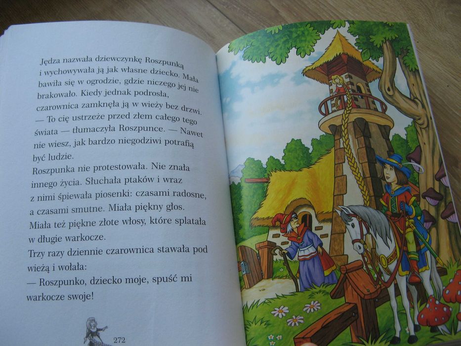 Skarbnica baśni (DUŻE LITERY) nauka czytania