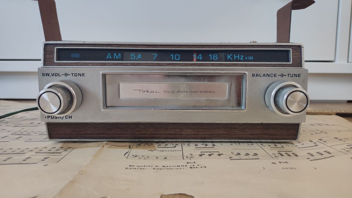 Tokai CR-620 - Rádio de Cartuchos Antigo
