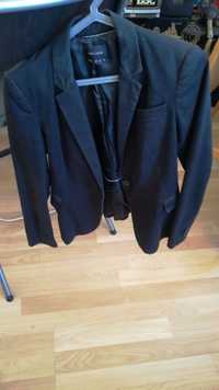 Casaco preto ZARA BASIC