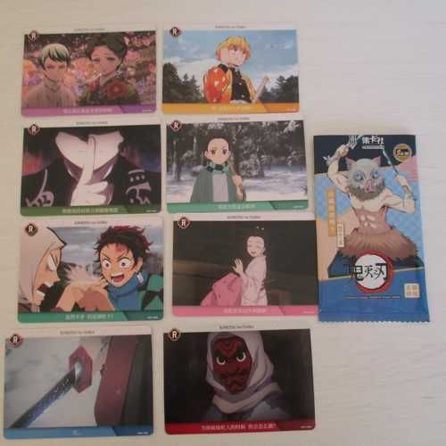 Cartas Demon Slayer - Vendido à unidade