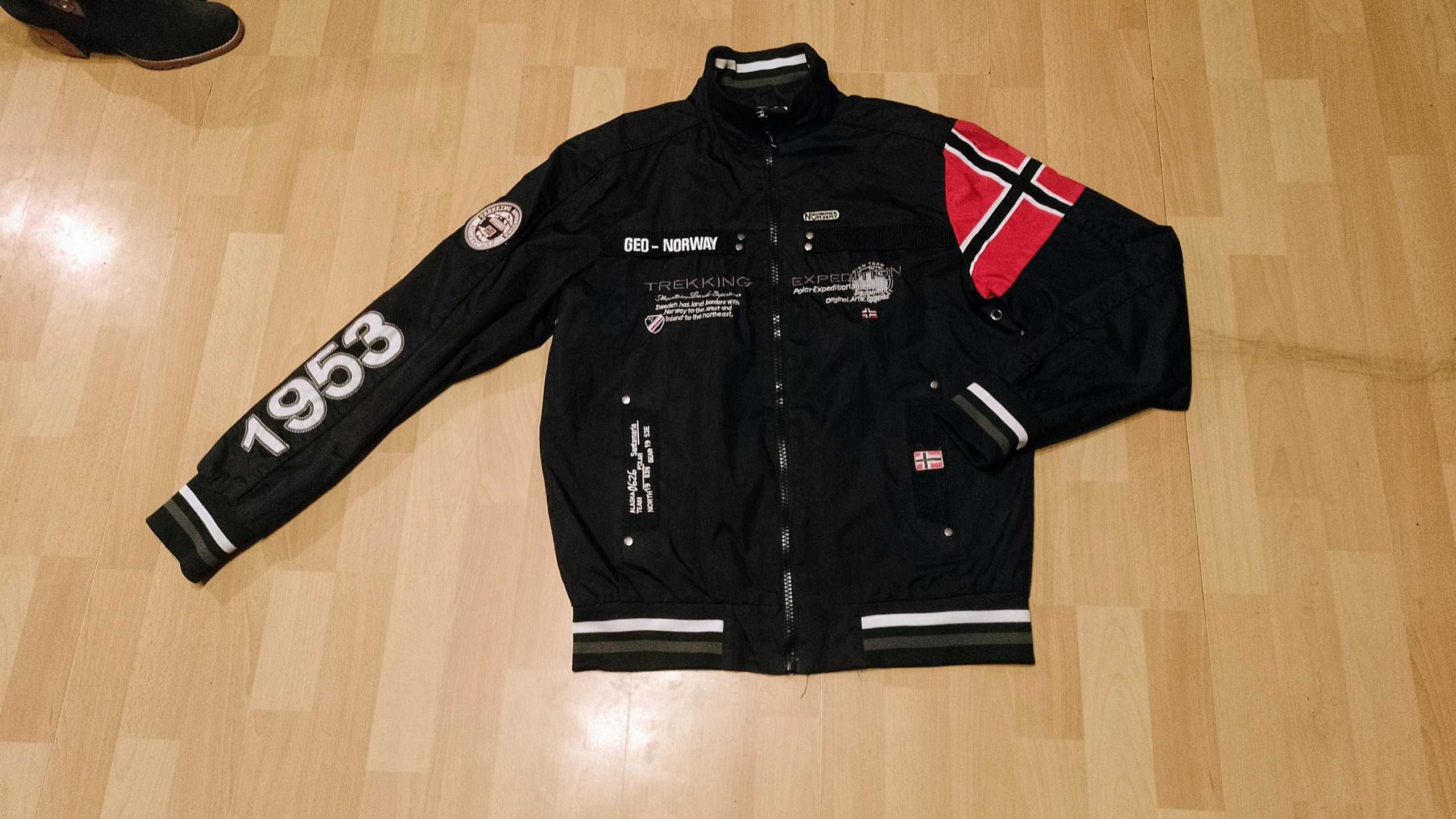 Męska kurtka przejściowa GEOGRAPHICAL NORWAY r.M stan bardzo dobry